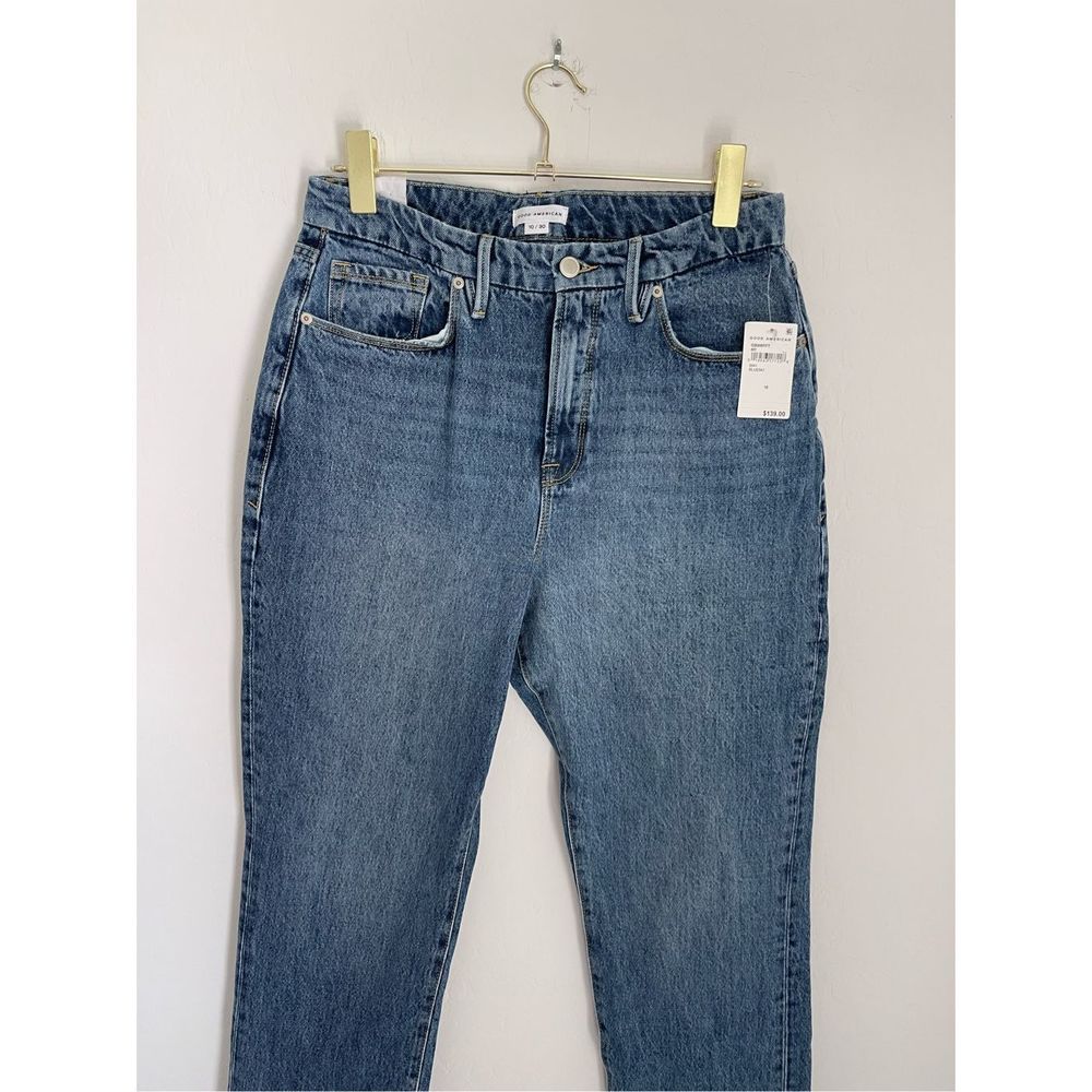 GOOD AMERICAN Good Boy Jeans Size 30 NWT - Picture 2 of 9